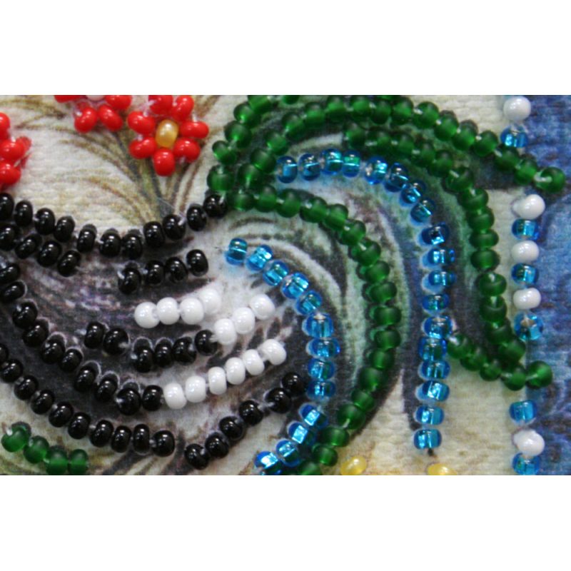 Magnets Bead embroidery kit Sunrise messenger