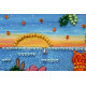 Magnets Bead embroidery kit Summer evening