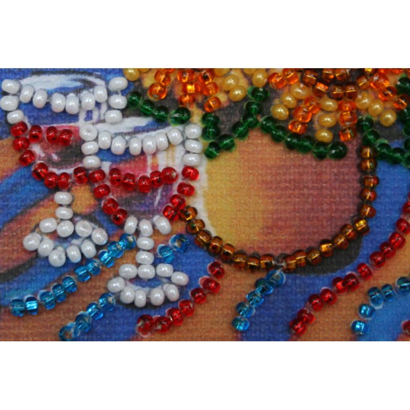 Magnets Bead embroidery kit Romantic date