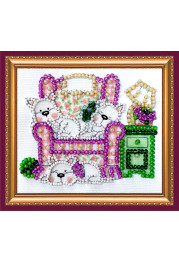 Magnets Bead embroidery kit United friends
