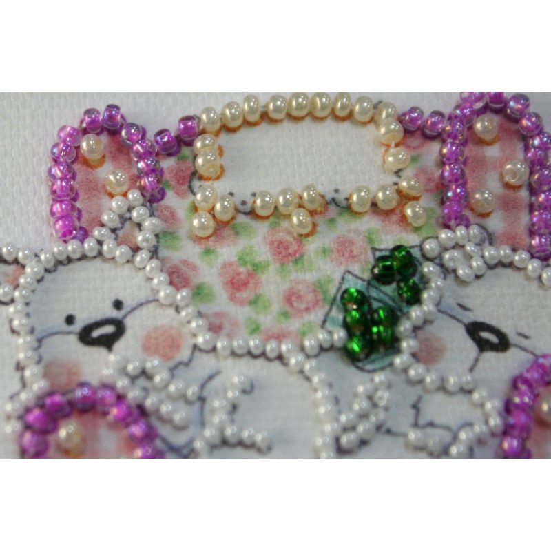 Magnets Bead embroidery kit United friends