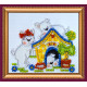 Magnets Bead embroidery kit Naughty children