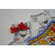 Magnets Bead embroidery kit Naughty children
