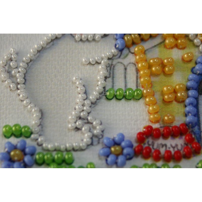 Magnets Bead embroidery kit Naughty children