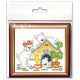 Magnets Bead embroidery kit Naughty children
