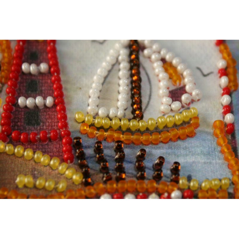 Magnets Bead embroidery kit Housewarming