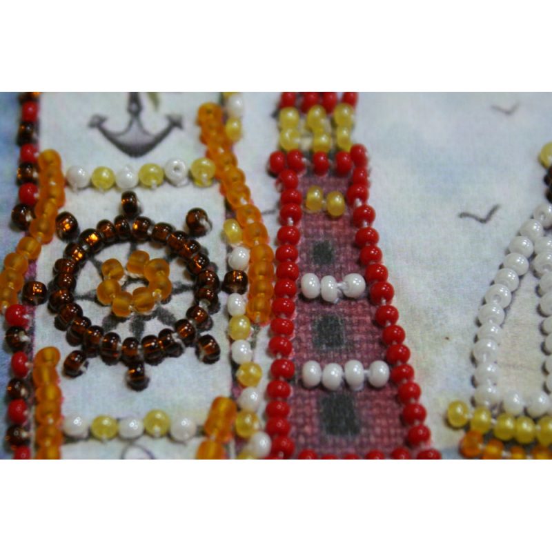 Magnets Bead embroidery kit Housewarming