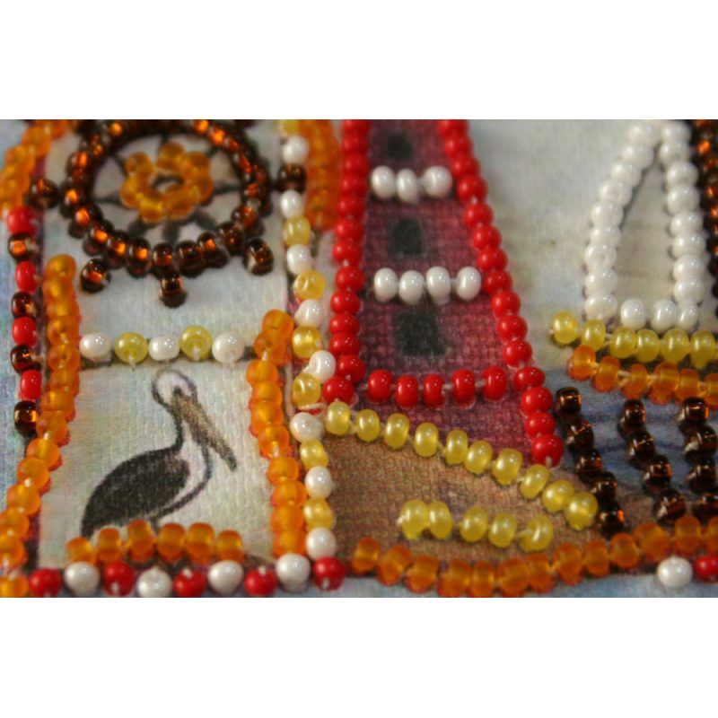 Magnets Bead embroidery kit Housewarming