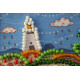 Magnets Bead embroidery kit Flower sea