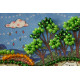 Magnets Bead embroidery kit Flower sea