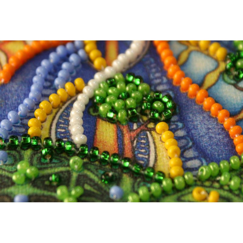 Magnets Bead embroidery kit Life-giving sun