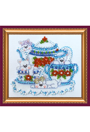 Magnets Bead embroidery kit Funny puppy