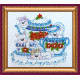 Magnets Bead embroidery kit Funny puppy