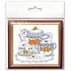 Magnets Bead embroidery kit Funny puppy