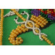 Magnets Bead embroidery kit Kharkiv's coat of arms