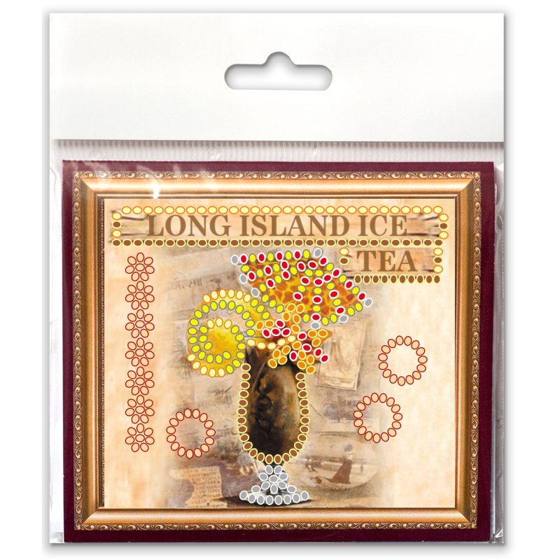 Magnets Bead embroidery kit Long Island ice tea