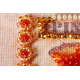 Magnets Bead embroidery kit Pina Colada