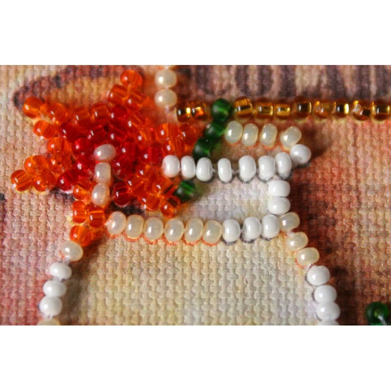 Magnets Bead embroidery kit Pina Colada