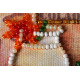 Magnets Bead embroidery kit Pina Colada