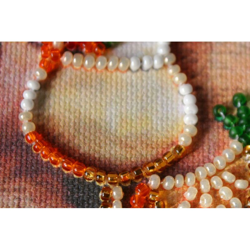 Magnets Bead embroidery kit Pina Colada