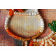 Magnets Bead embroidery kit Pina Colada