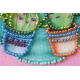 Magnets Bead embroidery kit Little cacti