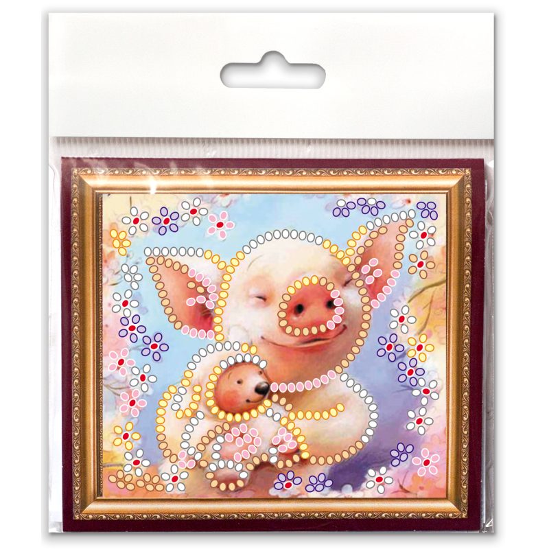 Magnets Bead embroidery kit Mites