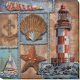 Mid-sized bead embroidery kit Seven seas