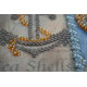 Mid-sized bead embroidery kit Seven seas