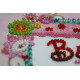 Mid-sized bead embroidery kit Baked with love