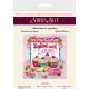 Mid-sized bead embroidery kit Baked with love
