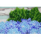 Mid-sized bead embroidery kit Gentle hydrangeas