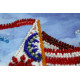 Mid-sized bead embroidery kit Passing wind