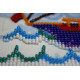 Mid-sized bead embroidery kit Passing wind