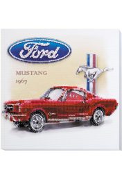 Mid-sized bead embroidery kit Ford Mustang 1967