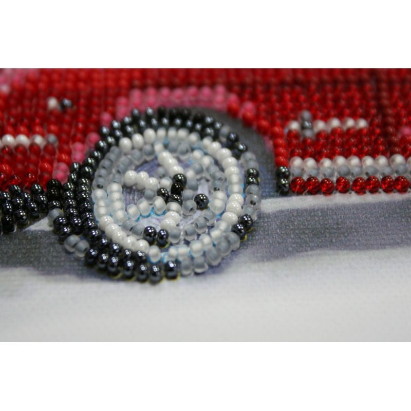 Mid-sized bead embroidery kit Ford Mustang 1967