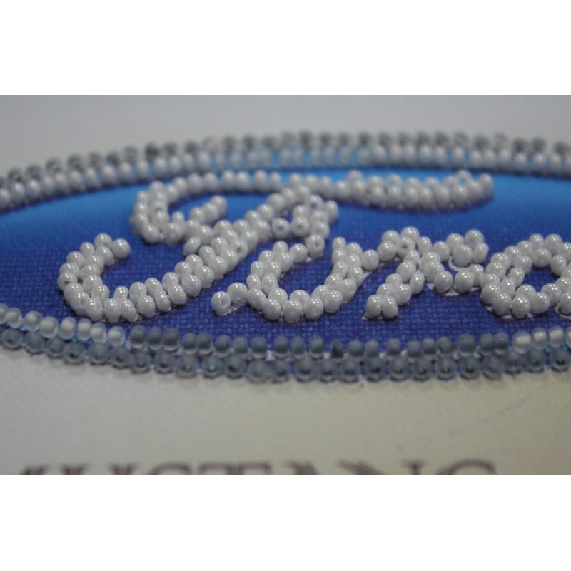 Mid-sized bead embroidery kit Ford Mustang 1967