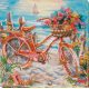 Mid-sized bead embroidery kit At the age of the azure