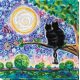 Mid-sized bead embroidery kit Together forever