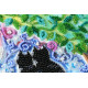 Mid-sized bead embroidery kit Together forever