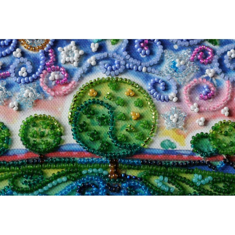 Mid-sized bead embroidery kit Together forever