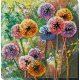Mid-sized bead embroidery kit Multi-colored balls