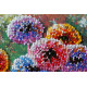 Mid-sized bead embroidery kit Multi-colored balls