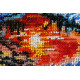 Mid-sized bead embroidery kit Dawn of the evening