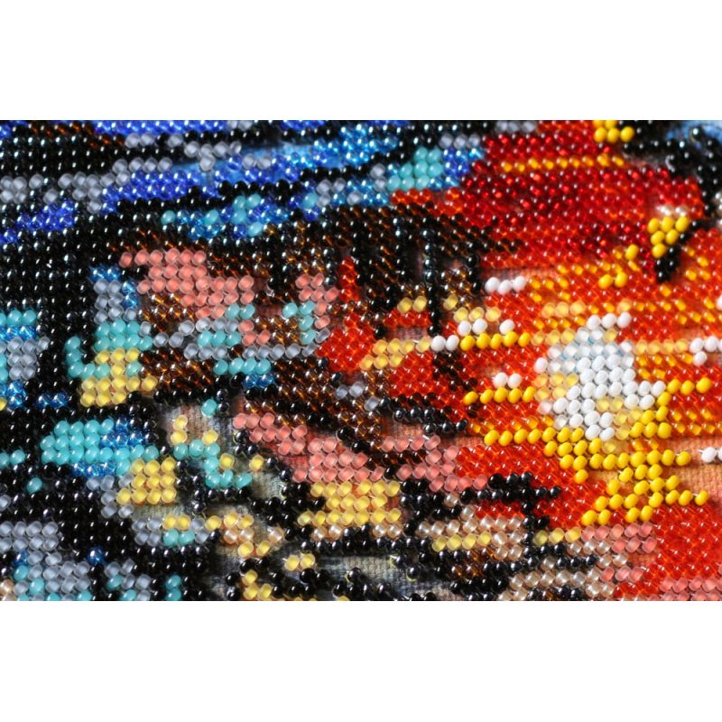 Mid-sized bead embroidery kit Dawn of the evening