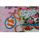 Mid-sized bead embroidery kit Tea meeting