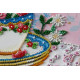 Mid-sized bead embroidery kit Tea meeting