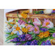 Mid-sized bead embroidery kit First flowers