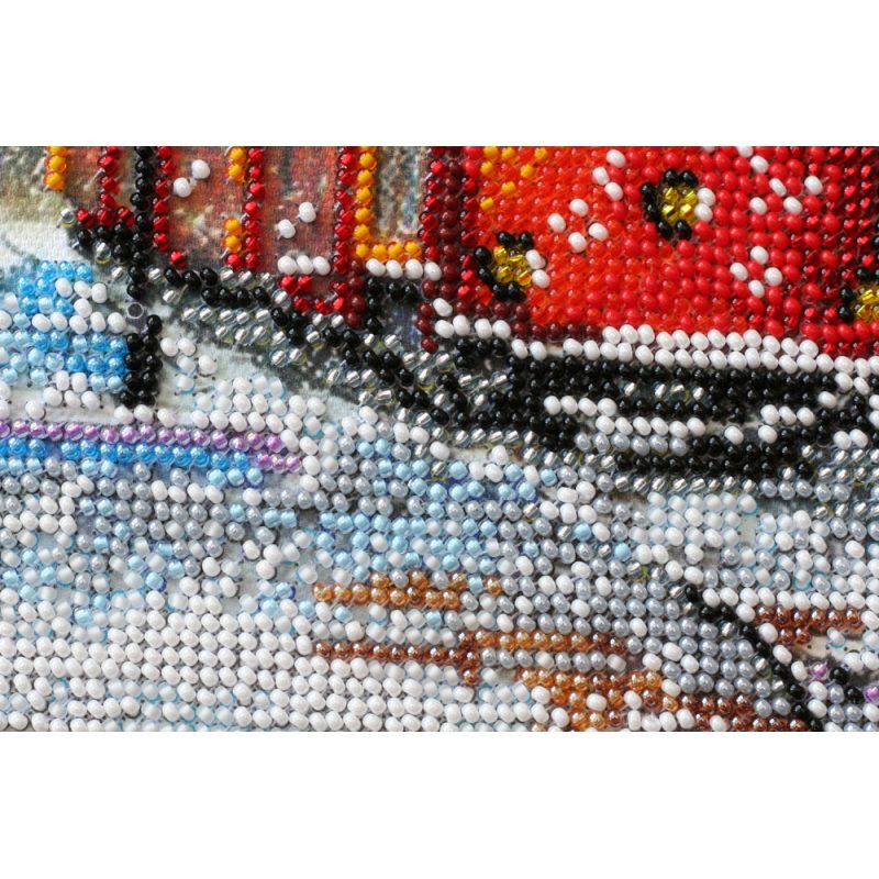 Mid-sized bead embroidery kit Tram of wishes