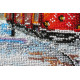 Mid-sized bead embroidery kit Tram of wishes